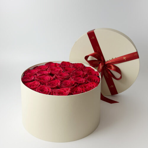Box Com Rosas Importadas – Infinity Love