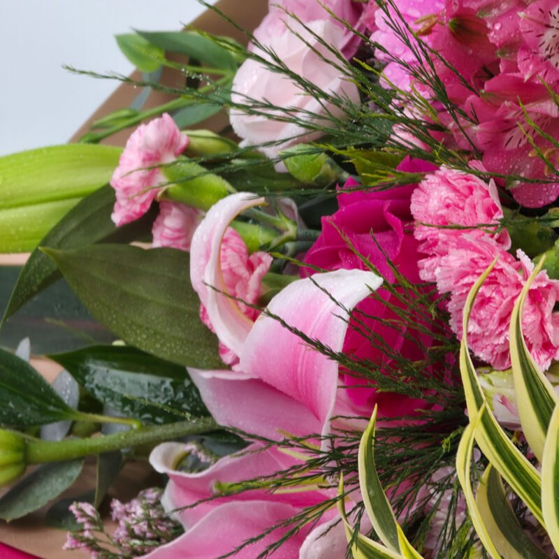Buquê De Flores Tons Rosa - Be Pink - Imagem 5