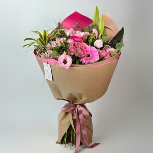 Buquê De Flores Tons Rosa - Be Pink