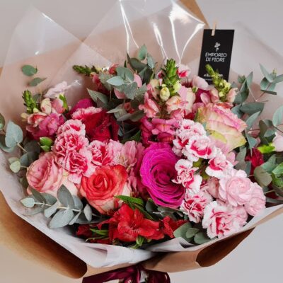 Buquê De Flores Mistas Rosa - Mix Rosé