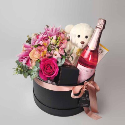 Box Com Flores em Tons de Rosa – Sofistic