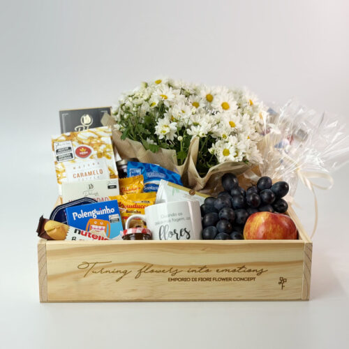 Cesta Café Da Manhã - Elegance