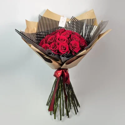 Buquê 36 Rosas Importadas - Mil Sonhos