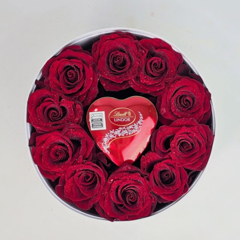 Caixa Box Rosas Importadas M - Passion - Imagem 4
