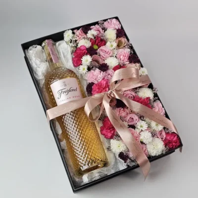 Caixa Com Flores - Floral Garden