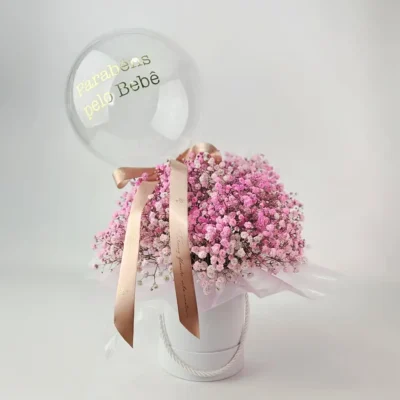 Box Com Mosquitinhos Rosa - Baby Bloom