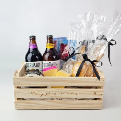 Cesta Para Presente Gourmet- Boteco Luxo