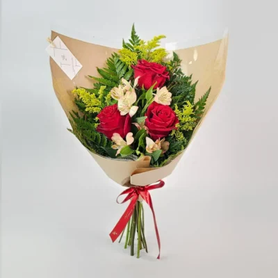 Buquê 3 Rosas Importadas