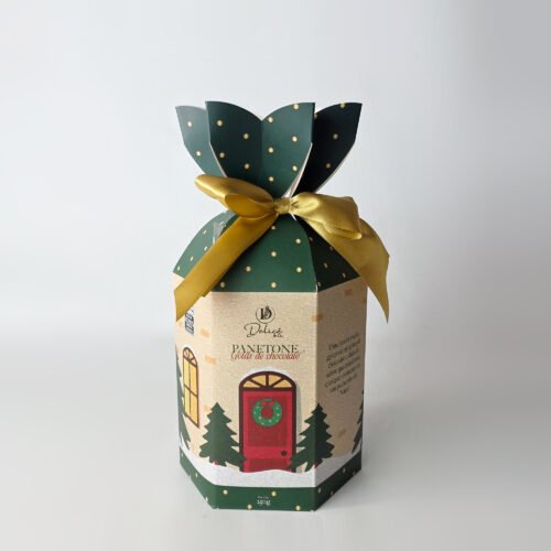 Panettone Com Gotas de Chocolate 250g