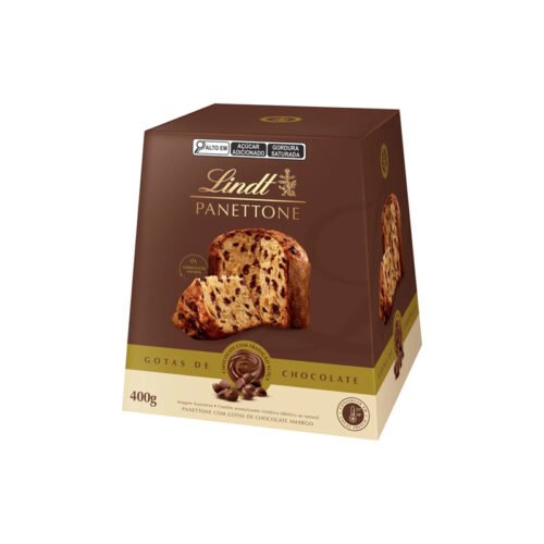 Panettone Duplo Chocolate Lindt 400g