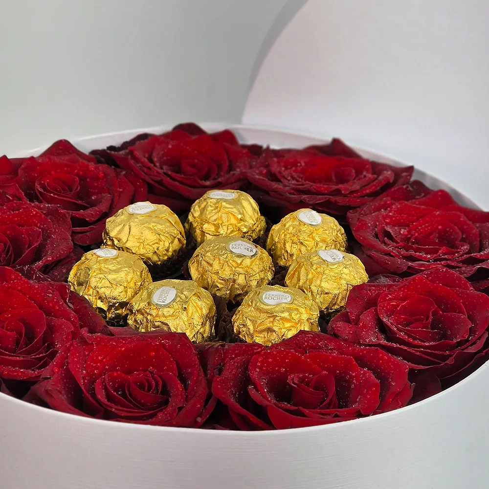 Box Com Rosas Importadas - Caixa Dos Sonhos - Imagem 4