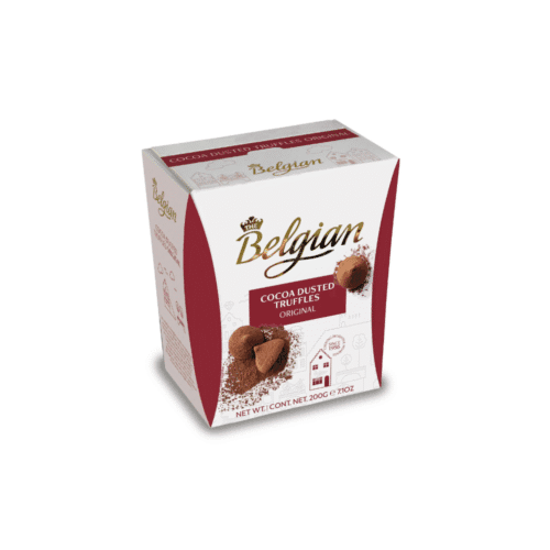 Chocolate Belga The Belgian Trufa ao Leite com Cacau em Pó 150g