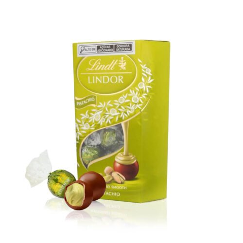 Chocolate Suíço Lindt Lindor Pistache 200g