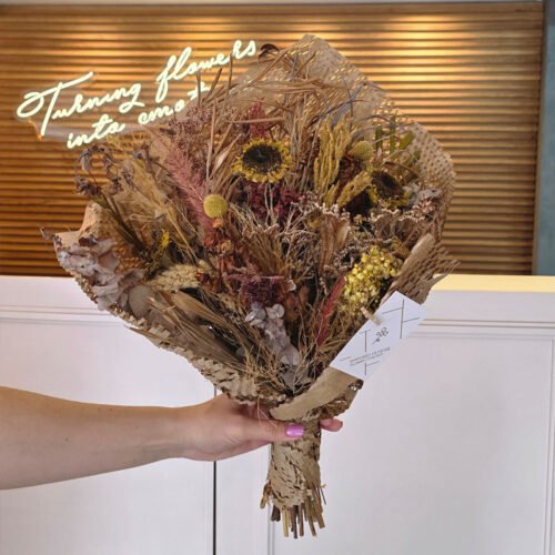 Buquê De Flores Desidratadas M