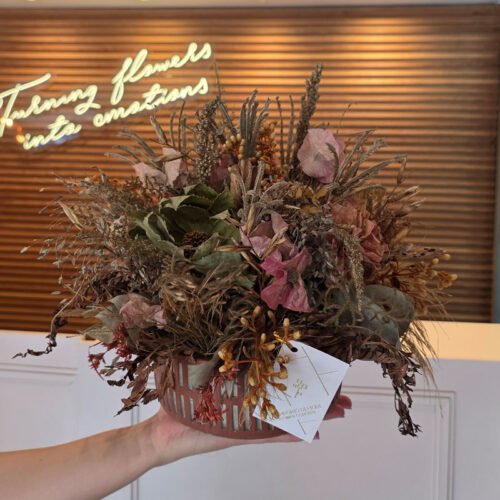 Arranjo De Flores Desidratadas