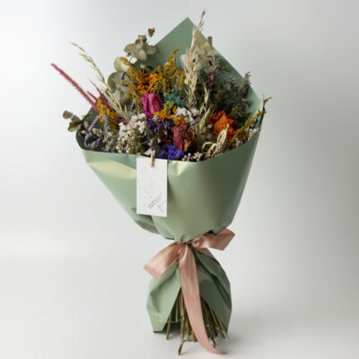 Buquê De Flores Desidratadas G