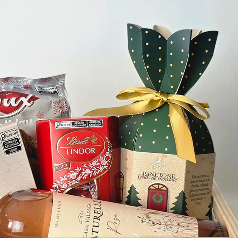 Caixa Com Petiscos e Bebida - Encanto de Natal - Imagem 4