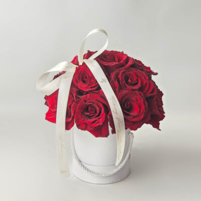 Box Com Rosas Importadas - Bella