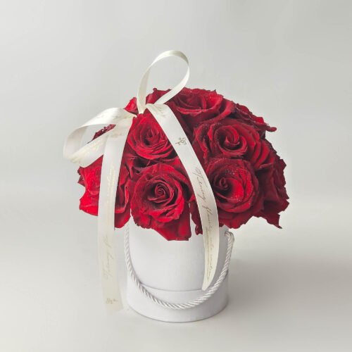 Box Com Rosas Importadas - Bella