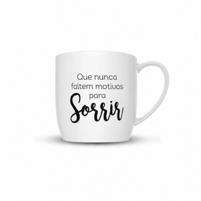 Caneca Com Mensagem - Motivos Para Sorrir